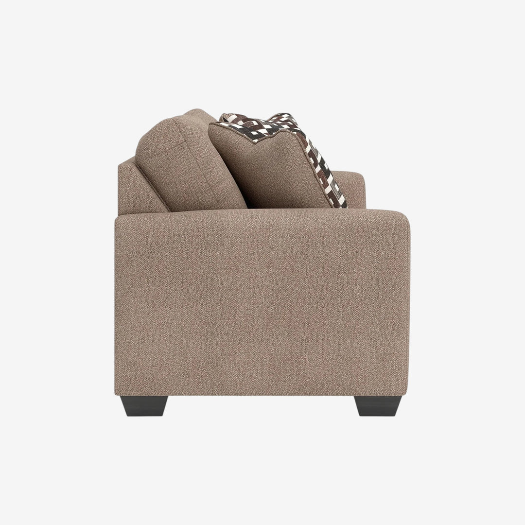 3020435 Triston-Peaks Loveseat In Fabric Upholstery - Suede | Benchcraft By Ashley
