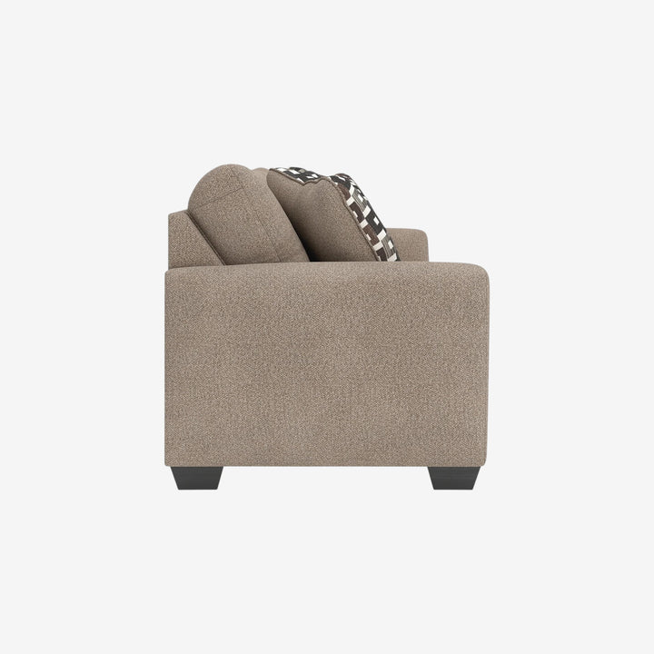 3020438 Triston-Peaks Sofa In Fabric Upholstery - Suede | Benchcraft By Ashley