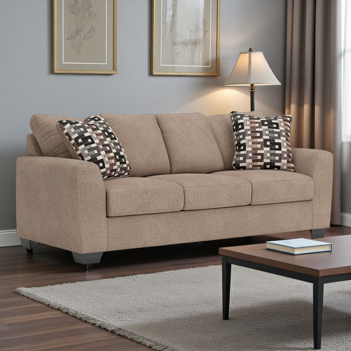 3020438 Triston-Peaks Sofa In Fabric Upholstery - Suede | Benchcraft By Ashley