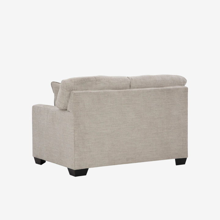 3100435 Mahoney Loveseat In Fabric Upholstery - Pebble  | Signature Design By Ashley