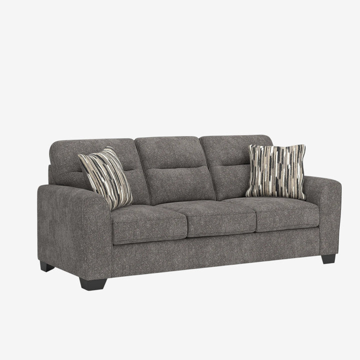 3130538 Olten Stationary Sofa In Fabric Upholstery - Graphite | Benchcraft By Ashley