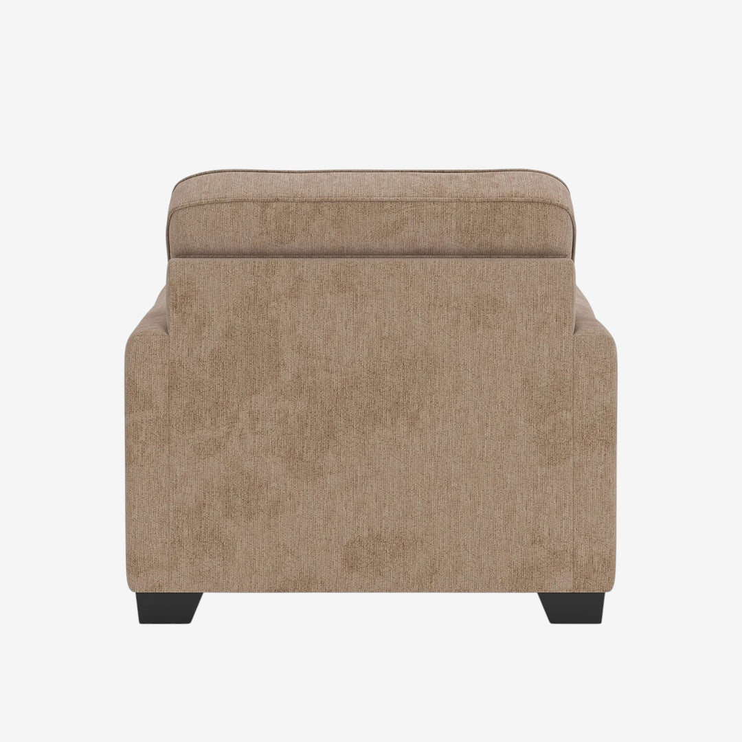 3130423 Olten Oversized Armchair In Fabric Upholstery - Mocha | Benchcraft By Ashley