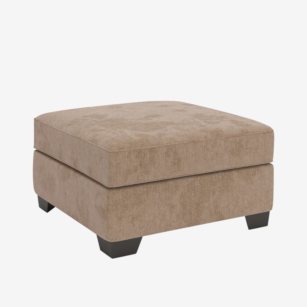 3130408 Olten Oversized Accent Ottoman In Fabric Upholstery - Mocha | Benchcraft By Ashley