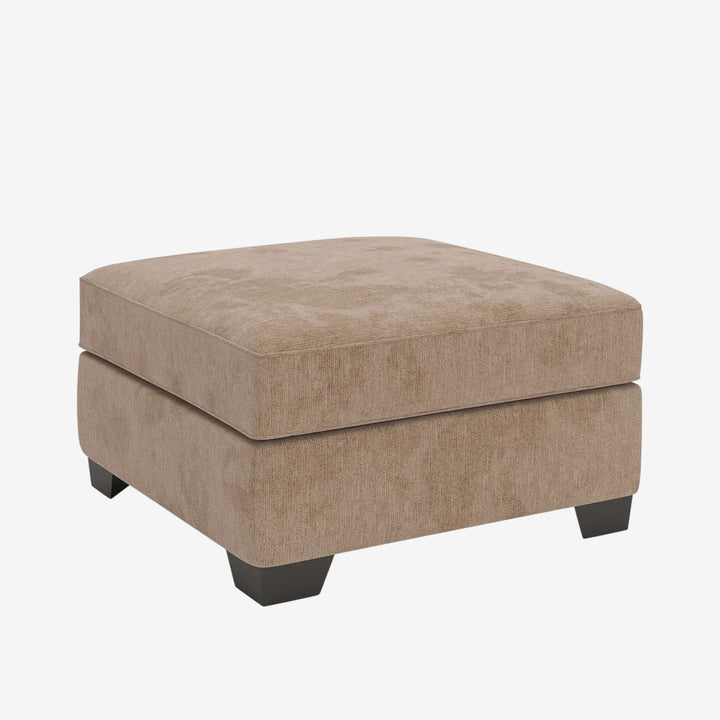 3130408 Olten Oversized Accent Ottoman In Fabric Upholstery - Mocha | Benchcraft By Ashley