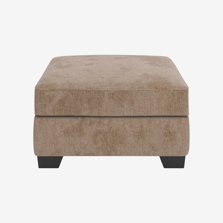 3130408 Olten Oversized Accent Ottoman In Fabric Upholstery - Mocha | Benchcraft By Ashley