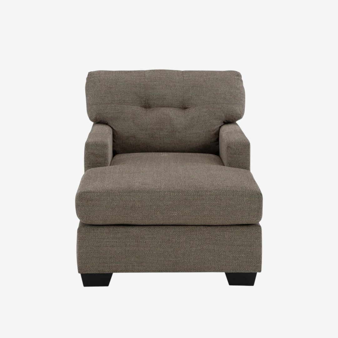 3100515 Mahoney Chaise In Fabric Upholstery - Chocolate | Signature Design By Ashley