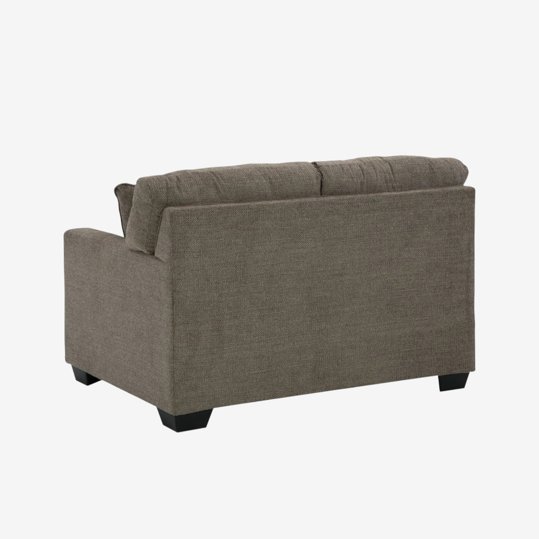 3100535 Mahoney Loveseat In Fabric Upholstery - Chocolate  | Signature Design By Ashley