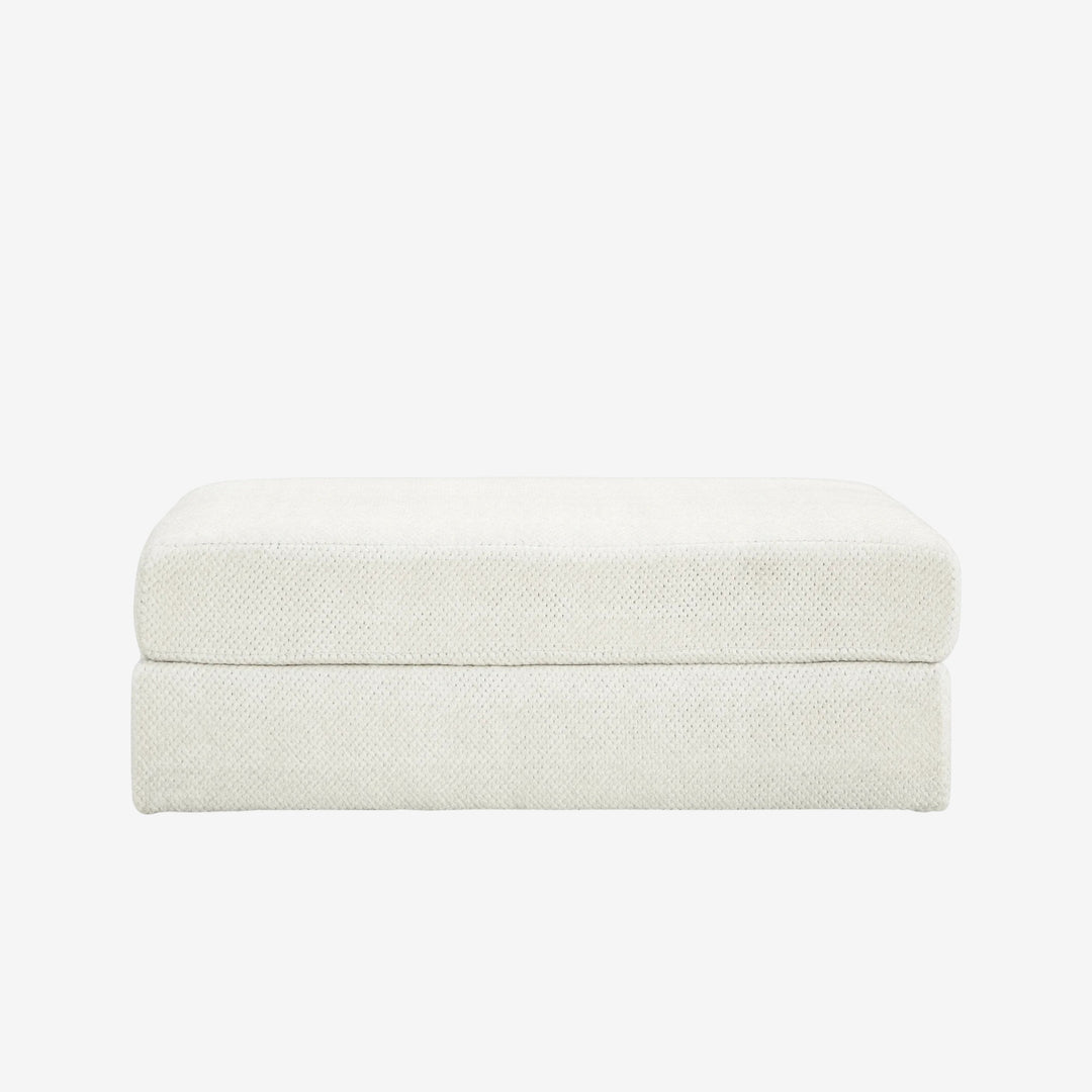 3140308 Karinne Oversized Accent Ottoman - Linen | Signature Design By Ashley
