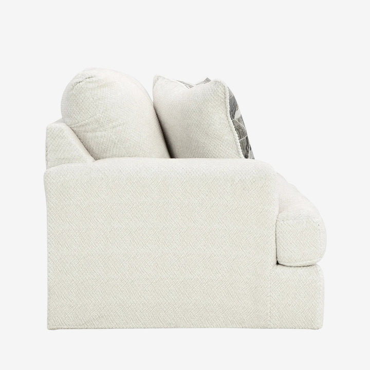 3140335 Karinne Loveseat in Fabric Upholstery - Linen | Signature Design By Ashley