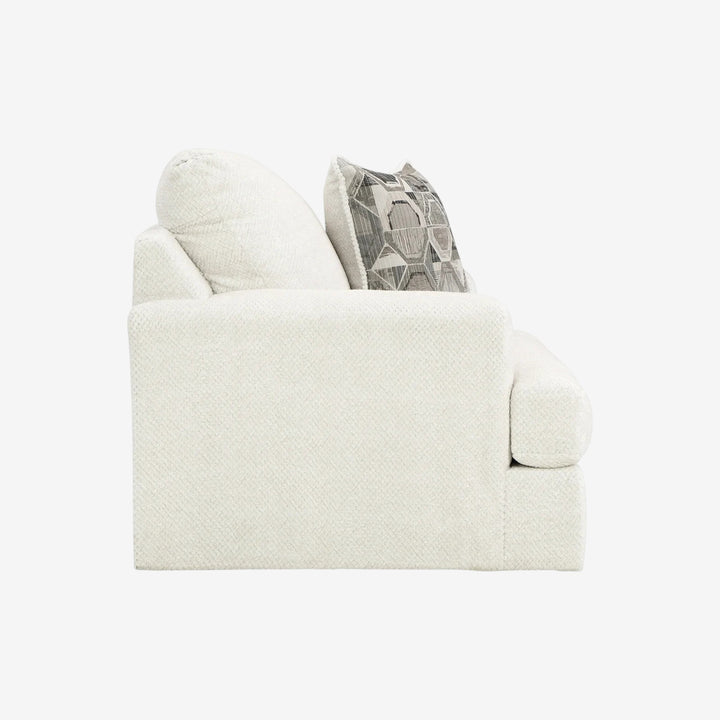 3140323 Karinne Oversized Armchair in Fabric Upholstery - Linen | Signature Design By Ashley
