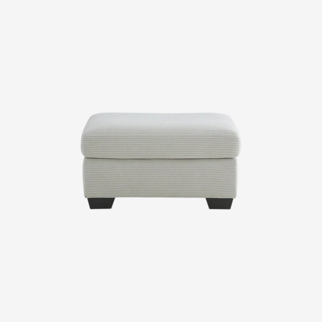 3200514 Greenbriar Accent Ottoman In Fabric Upholstery - Smoke | Signature Design By Ashley