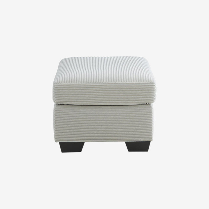 3200514 Greenbriar Accent Ottoman In Fabric Upholstery - Smoke | Signature Design By Ashley