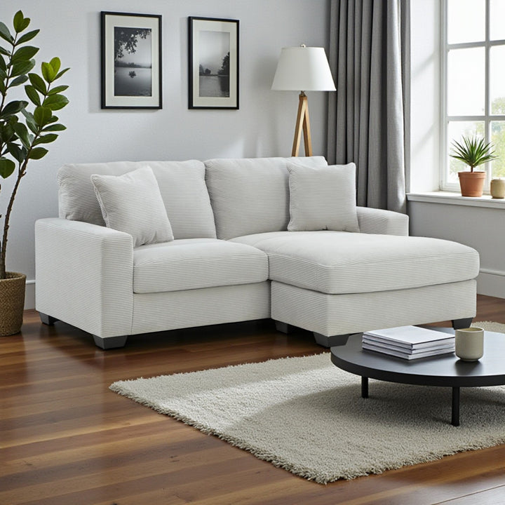 3200518 Greenbriar Sofa Chaise In Fabric Upholstery - Smoke | Signature Design By Ashley