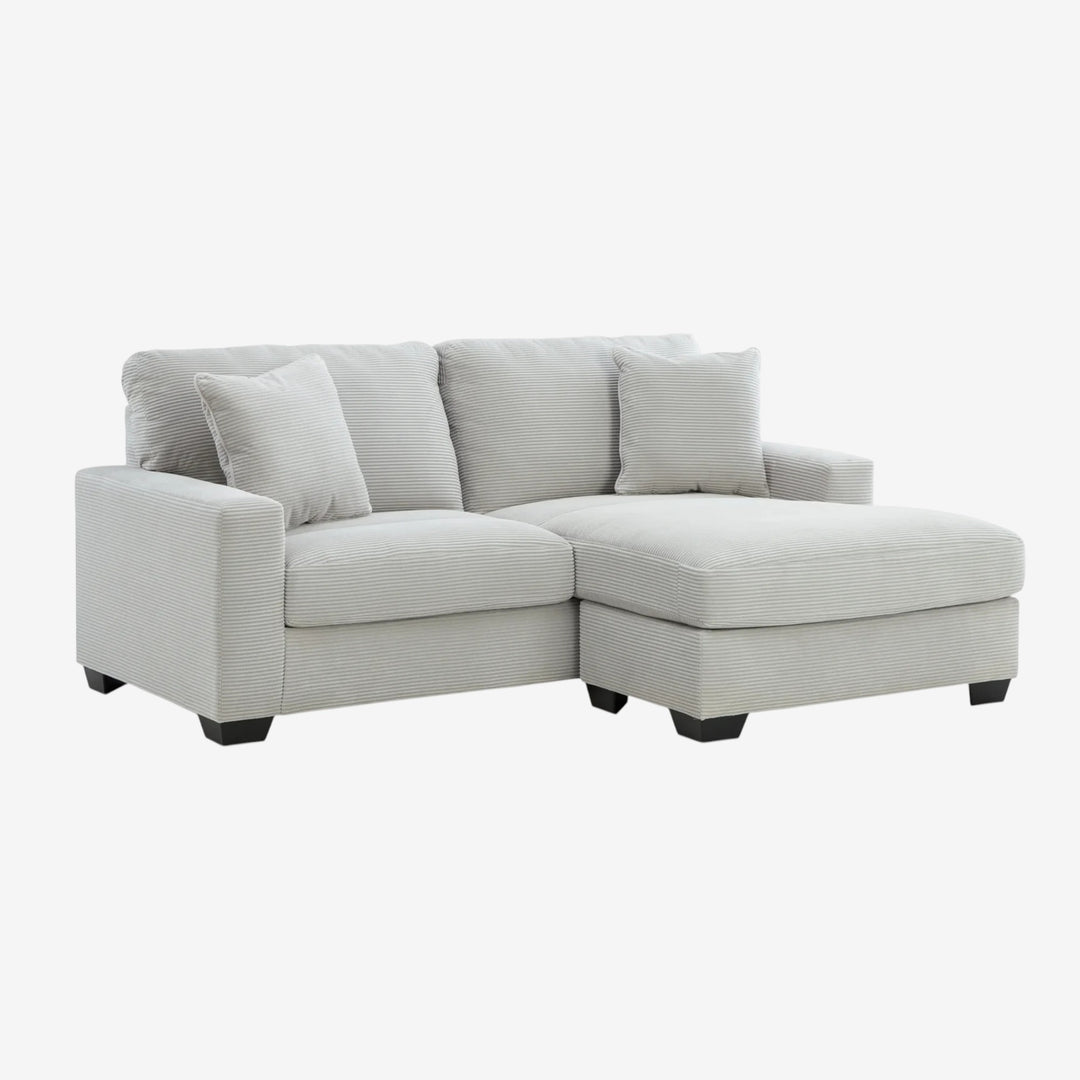 3200518 Greenbriar Sofa Chaise In Fabric Upholstery - Smoke | Signature Design By Ashley