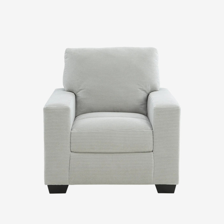 3200520 Greenbriar Armchair In Fabric Upholstery - Smoke | Signature Design By Ashley