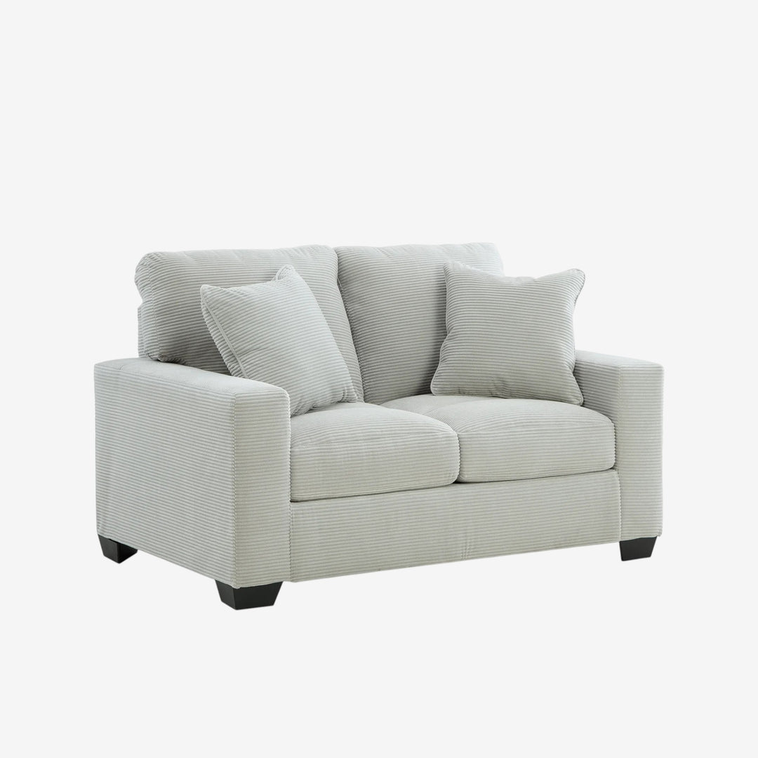 PC3200535 Greenbriar Loveseat In Fabric Upholstery - Smoke | Signature Design By Ashley