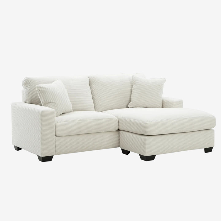 3200618 Greenbriar Sofa Chaise In Fabric Upholstery - Ivory | Signature Design By Ashley