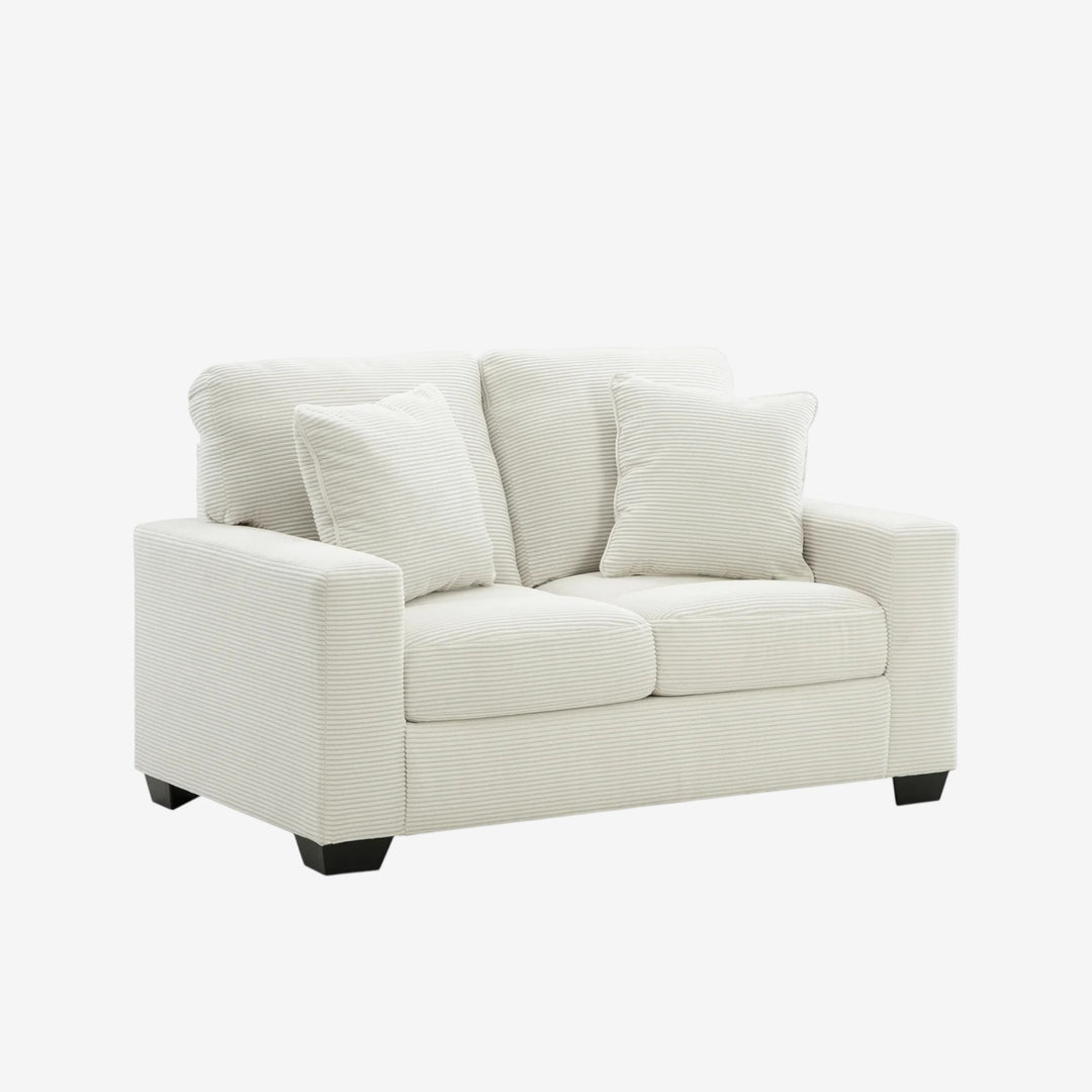 PC3200635 Greenbriar Loveseat In Fabric Upholstery - Ivory | Signature Design By Ashley
