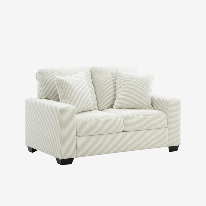 PC3200635 Greenbriar Loveseat In Fabric Upholstery - Ivory | Signature Design By Ashley