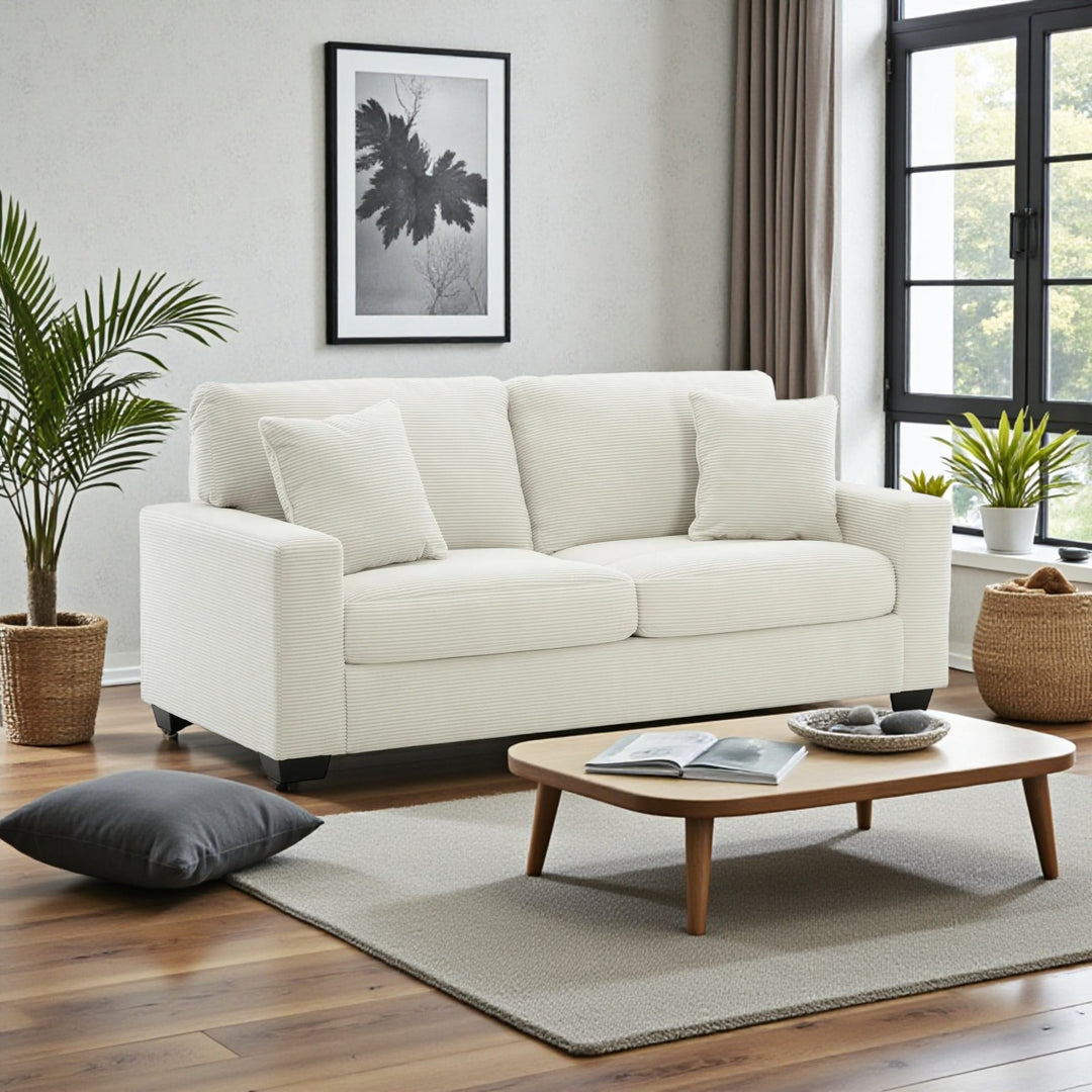 PC3200638 Greenbriar Sofa In Fabric Upholstery - Ivory | Signature Design By Ashley