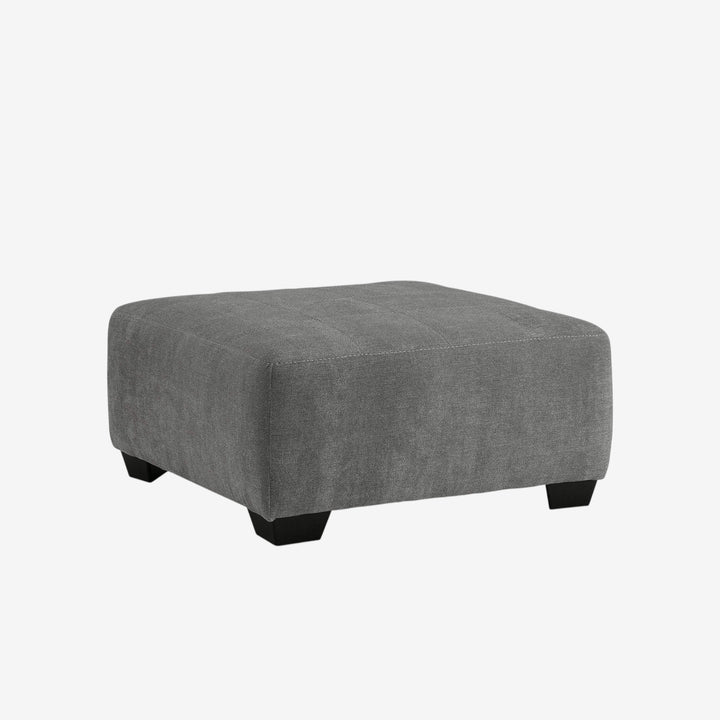 3240208 Birkdale Court Oversized Accent Ottoman In Fabric Upholstery - Grey | Benchcraft By Ashley