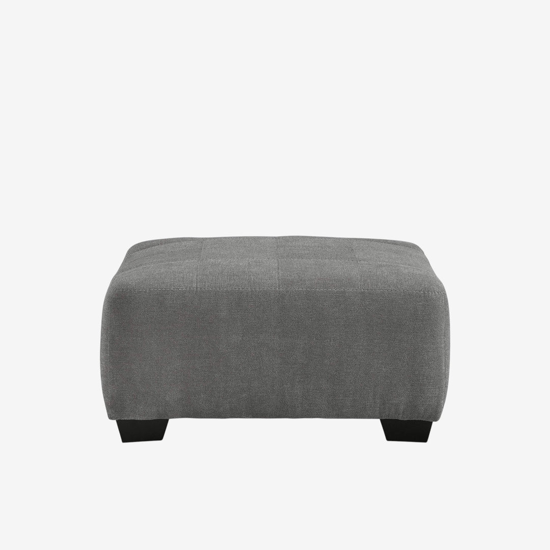 3240208 Birkdale Court Oversized Accent Ottoman In Fabric Upholstery - Grey | Benchcraft By Ashley