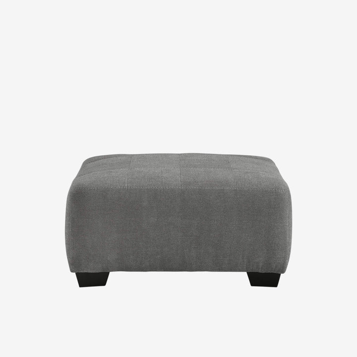 3240208 Birkdale Court Oversized Accent Ottoman In Fabric Upholstery - Grey | Benchcraft By Ashley