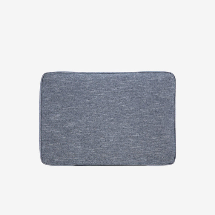 3260414 Carissa Manor Accent Ottoman In Fabric Upholstery - Denim | Benchcraft By Ashley