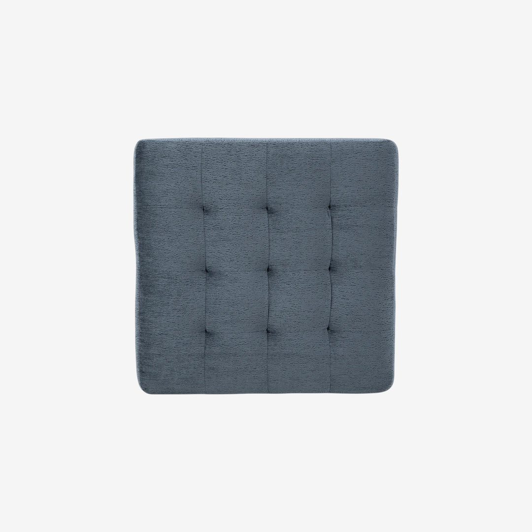3300308 Maxon Place Oversized Accent Ottoman In Fabric Upholstery - Navy | Benchcraft By Ashley