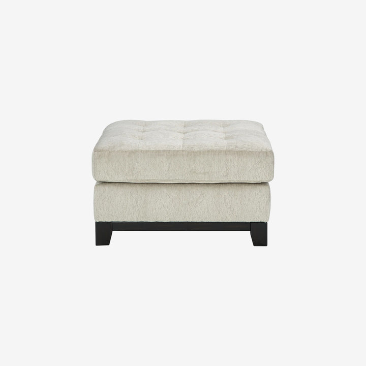 3300408 Maxon Place Oversized Accent Ottoman In Fabric Upholstery - Stone | Benchcraft By Ashley