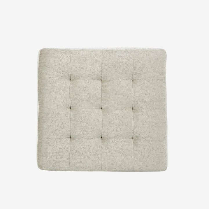 3300408 Maxon Place Oversized Accent Ottoman In Fabric Upholstery - Stone | Benchcraft By Ashley