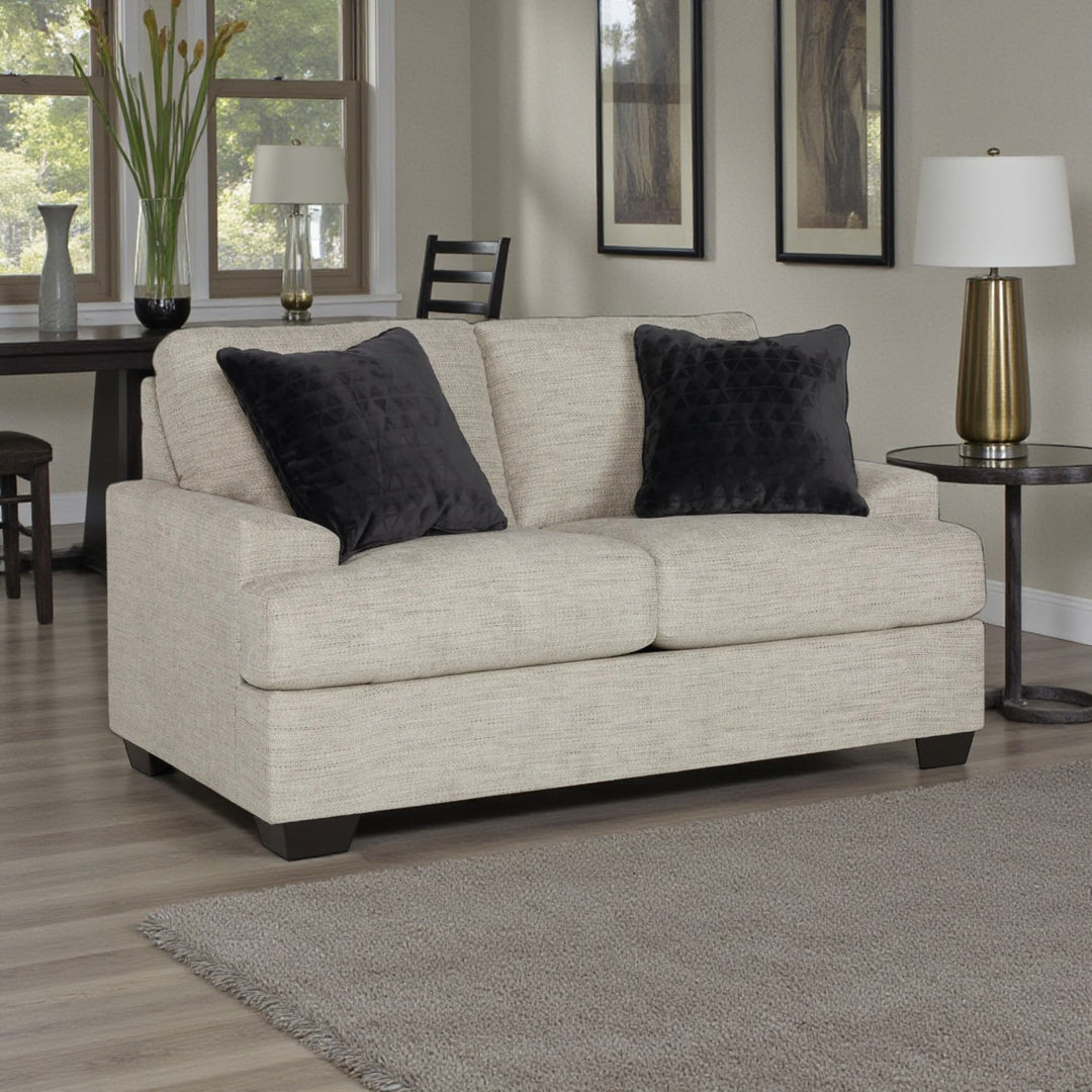 3310435 Vayda Loveseat In Fabric Upholstery - Pebble | Signature Design By Ashley