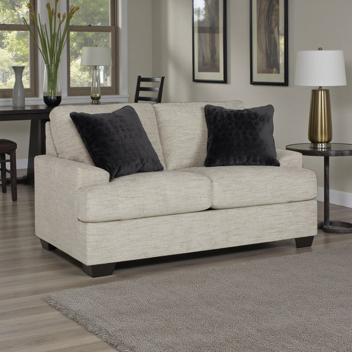 3310435 Vayda Loveseat In Fabric Upholstery - Pebble | Signature Design By Ashley