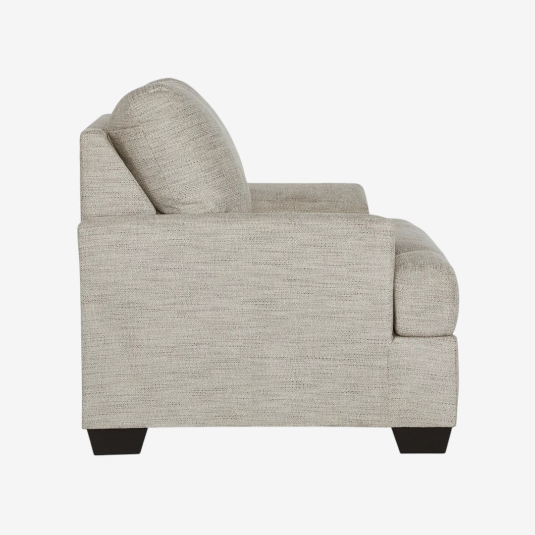 3310420 Vayda Oversized Armchair In Fabric Upholstery - Pebble | Signature Design By Ashley