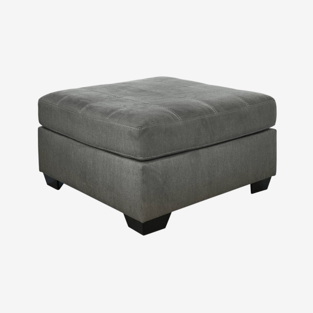 3492708 Pitkin Oversized Accent Ottoman In Fabric Upholstery - Slate | Signature Design By Ashley