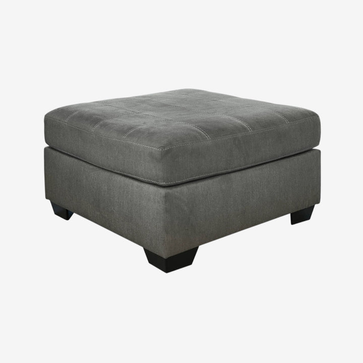 3492708 Pitkin Oversized Accent Ottoman In Fabric Upholstery - Slate | Signature Design By Ashley
