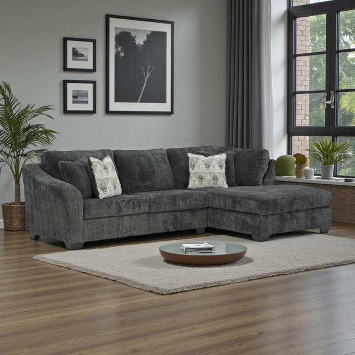 Biddeford Shadow 2-Piece Sectional Sofa with Chaise by Signature Design by Ashley