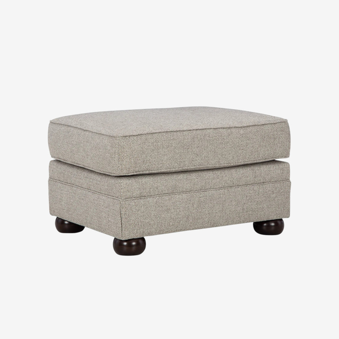 3730714 Gaelon Accent Ottoman In Fabric Upholstery - Dune | Signature Design By Ashley