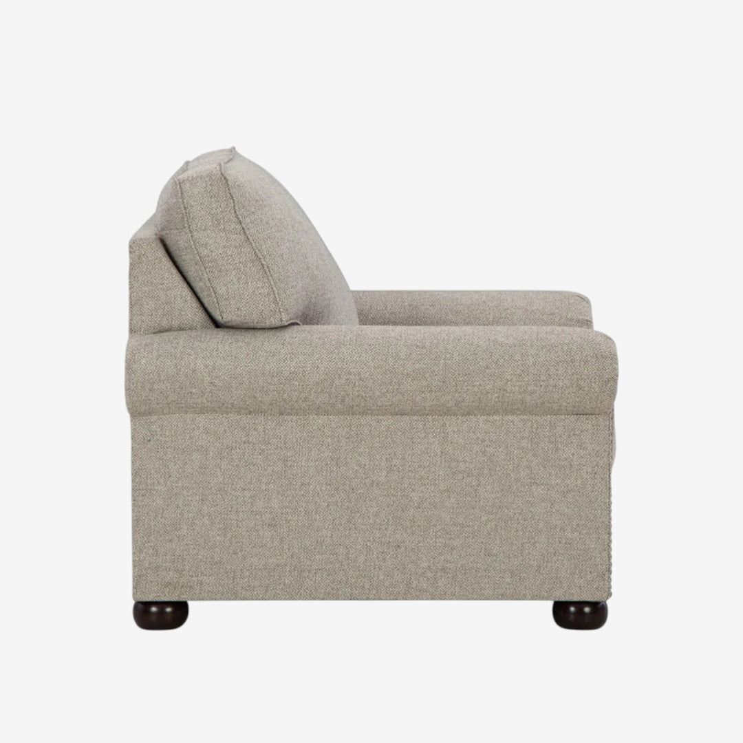 3730720 Gaelon Armchair In Fabric Upholstery - Dune | Signature Design By Ashley
