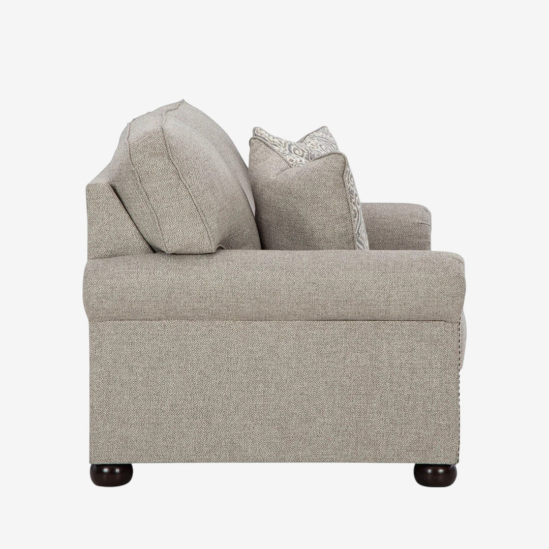 3730735 Gaelon Loveseat In Fabric Upholstery - Dune | Signature Design By Ashley