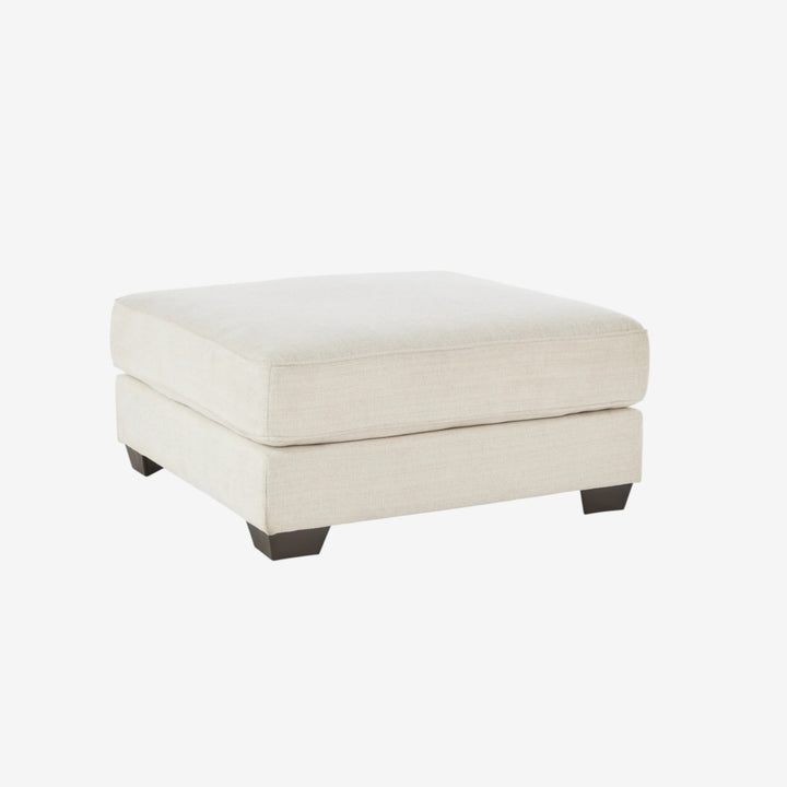 4030608 Lerenza Oversized Accent Ottoman In Fabric Upholstery - Birch | Signature Design By Ashley
