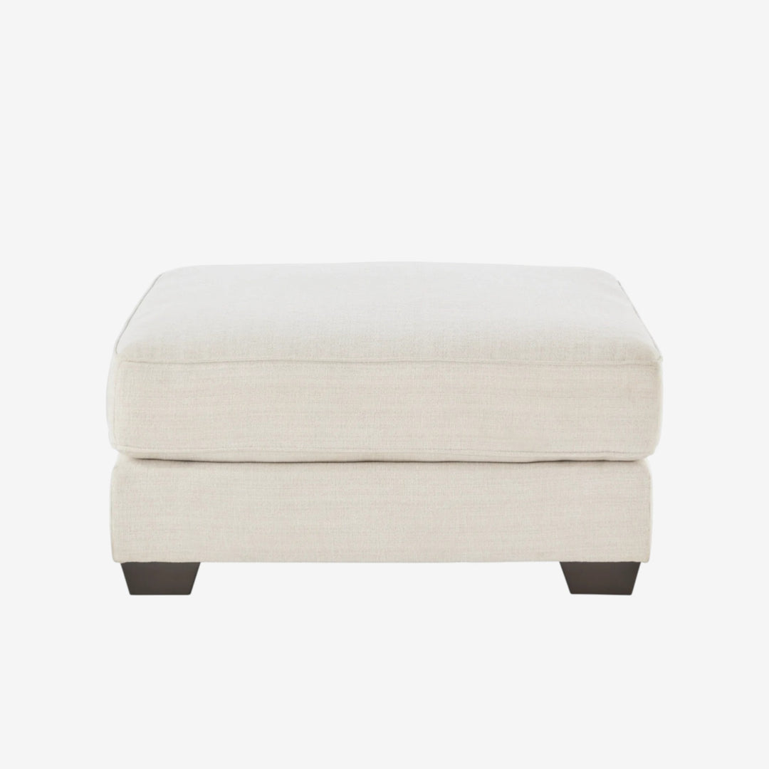 4030608 Lerenza Oversized Accent Ottoman In Fabric Upholstery - Birch | Signature Design By Ashley