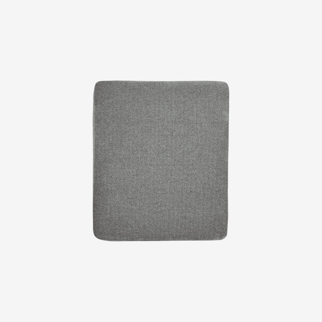 4110214 Hazela Accent Ottoman In Fabric Upholstery - Charcoal | Signature Design By Ashley