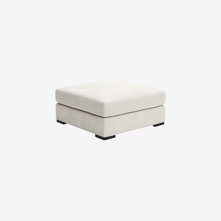 48002U1 Donelson Creek 4-Piece Fabric Sectional Sofa With Ottoman - Vanilla | Benchcraft By Ashley