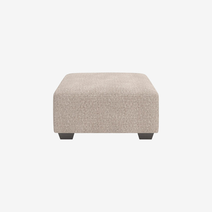 4840408 Newellen Oversized Accent Ottoman In Fabric Upholstery - Hemp | Benchcraft By Ashley