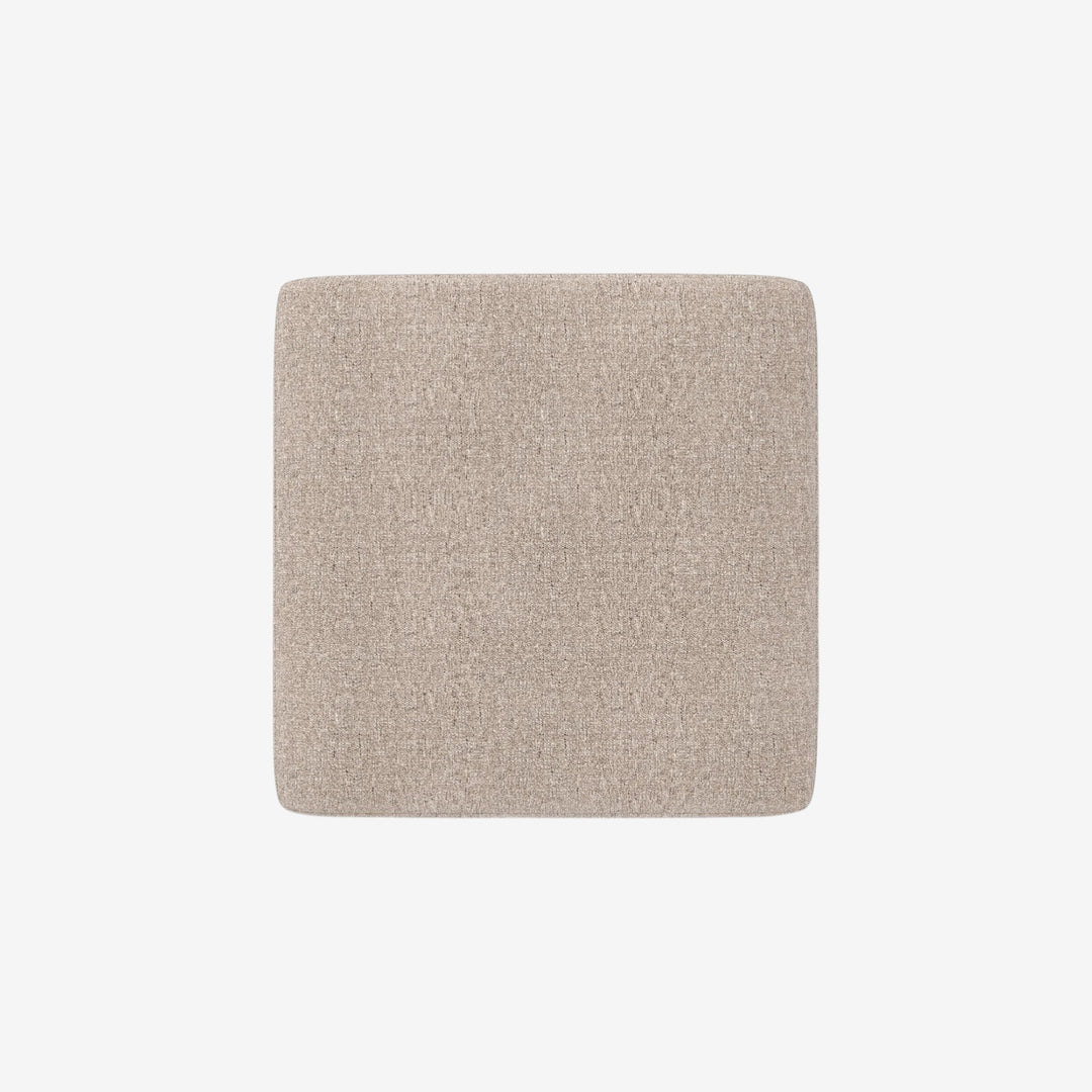 4840408 Newellen Oversized Accent Ottoman In Fabric Upholstery - Hemp | Benchcraft By Ashley
