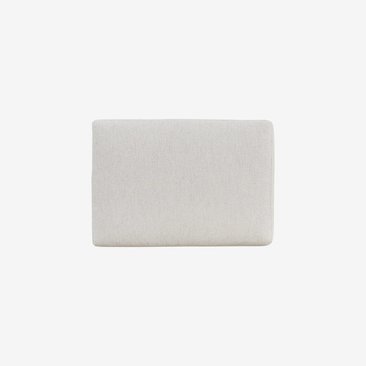 4820214 Maitelynn Accent Ottoman In Fabric Upholstery - Chalk | Signature Design By Ashley