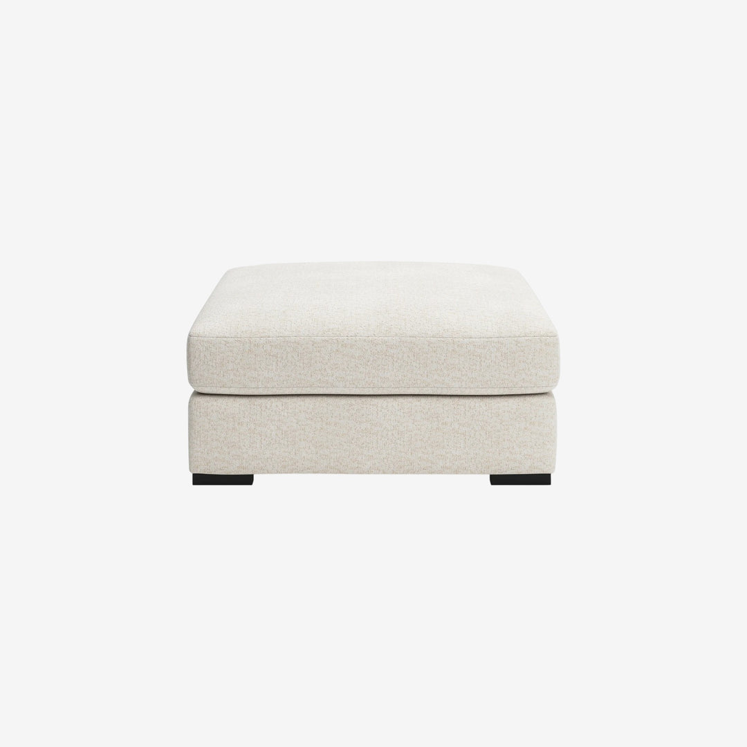 48002U2 Donelson Creek 6-Piece Fabric Sectional Sofa With Dual Ottoman - Vanilla | Benchcraft By Ashley