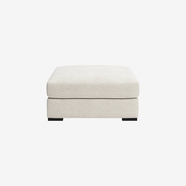 48002U2 Donelson Creek 6-Piece Fabric Sectional Sofa With Dual Ottoman - Vanilla | Benchcraft By Ashley