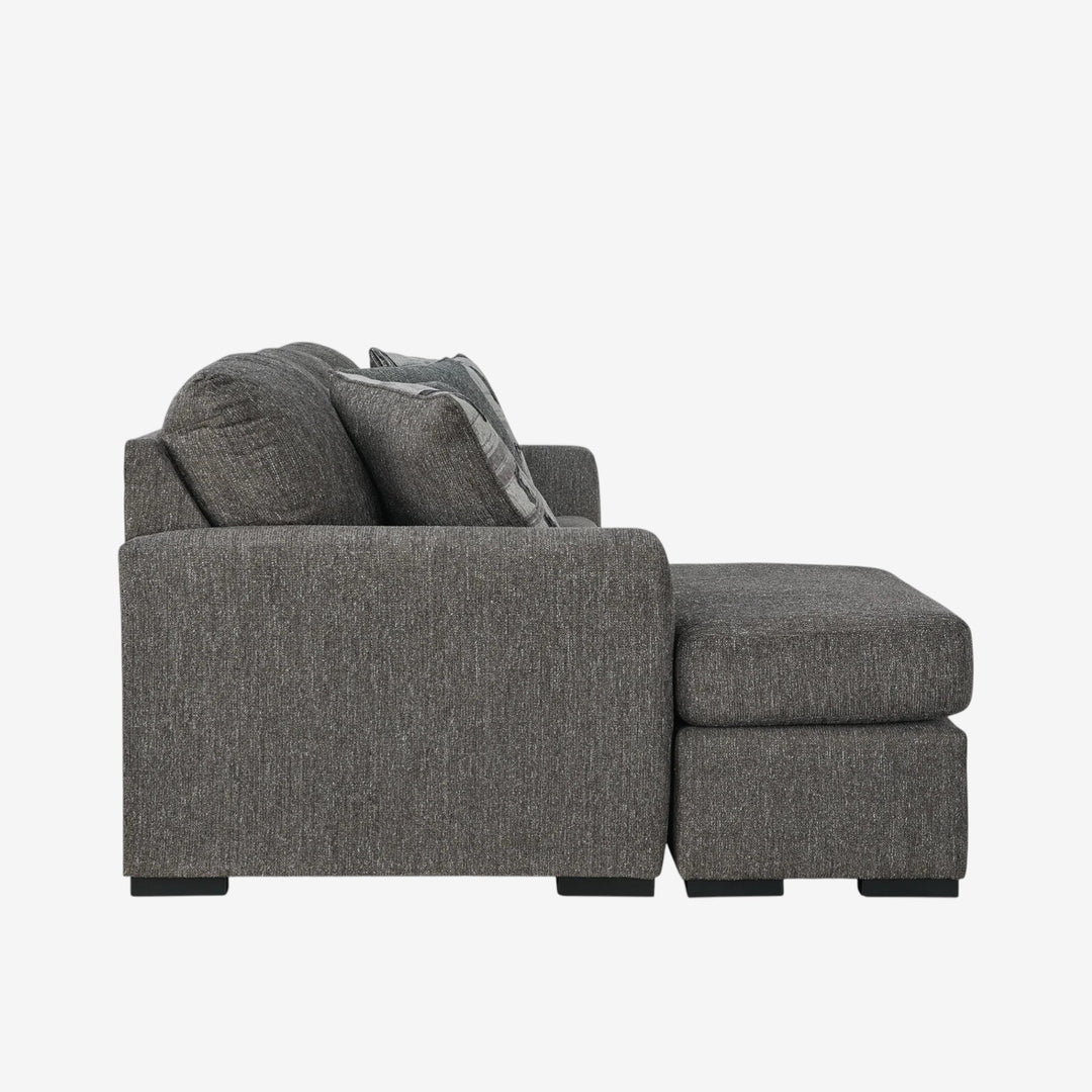 5240418 Gardiner Reversible Sofa Chaise In Fabric Upholstery - Pewter | Signature Design By Ashley